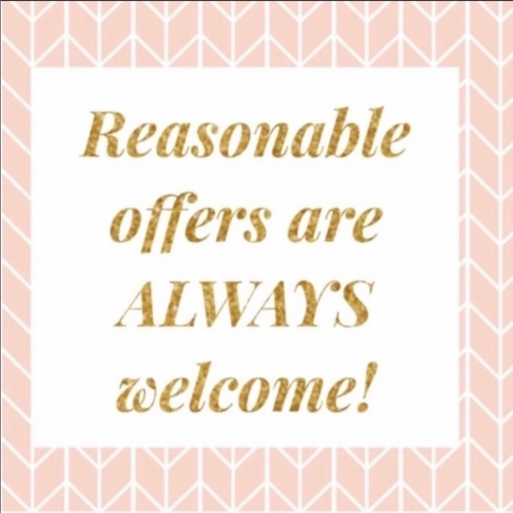 Reasonable Offers Accepted I Love Offers